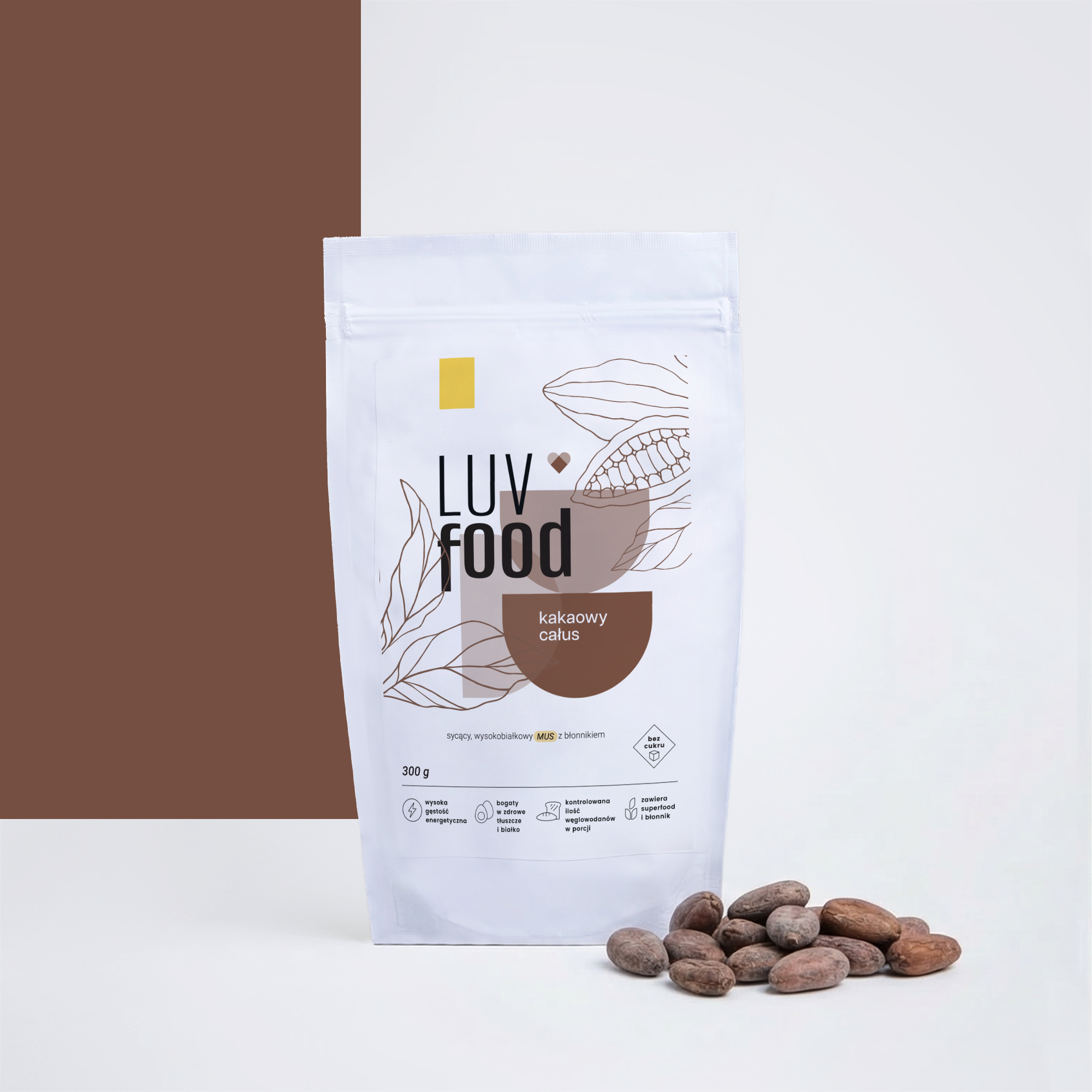 MUS kakaowy całus 300 g