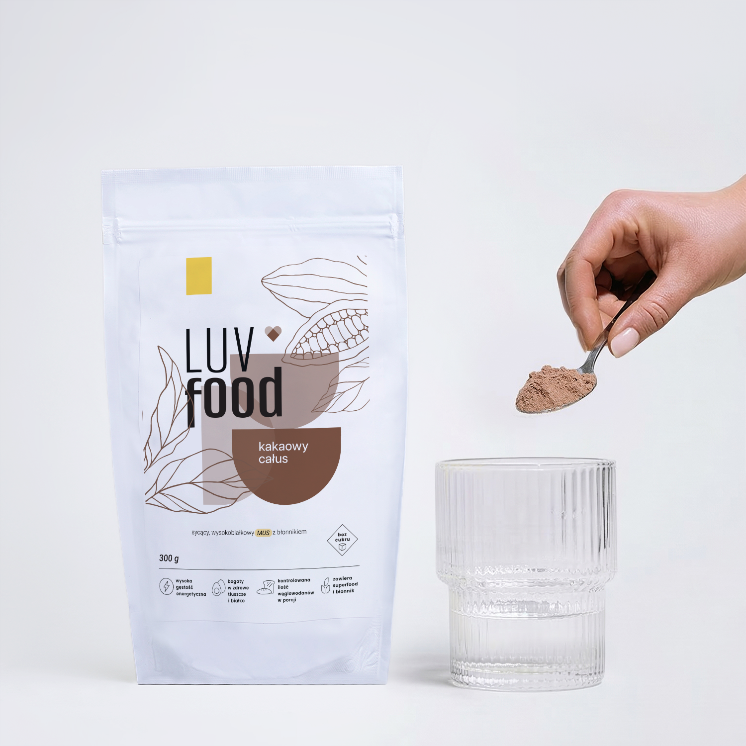 MUS kakaowy całus 300 g