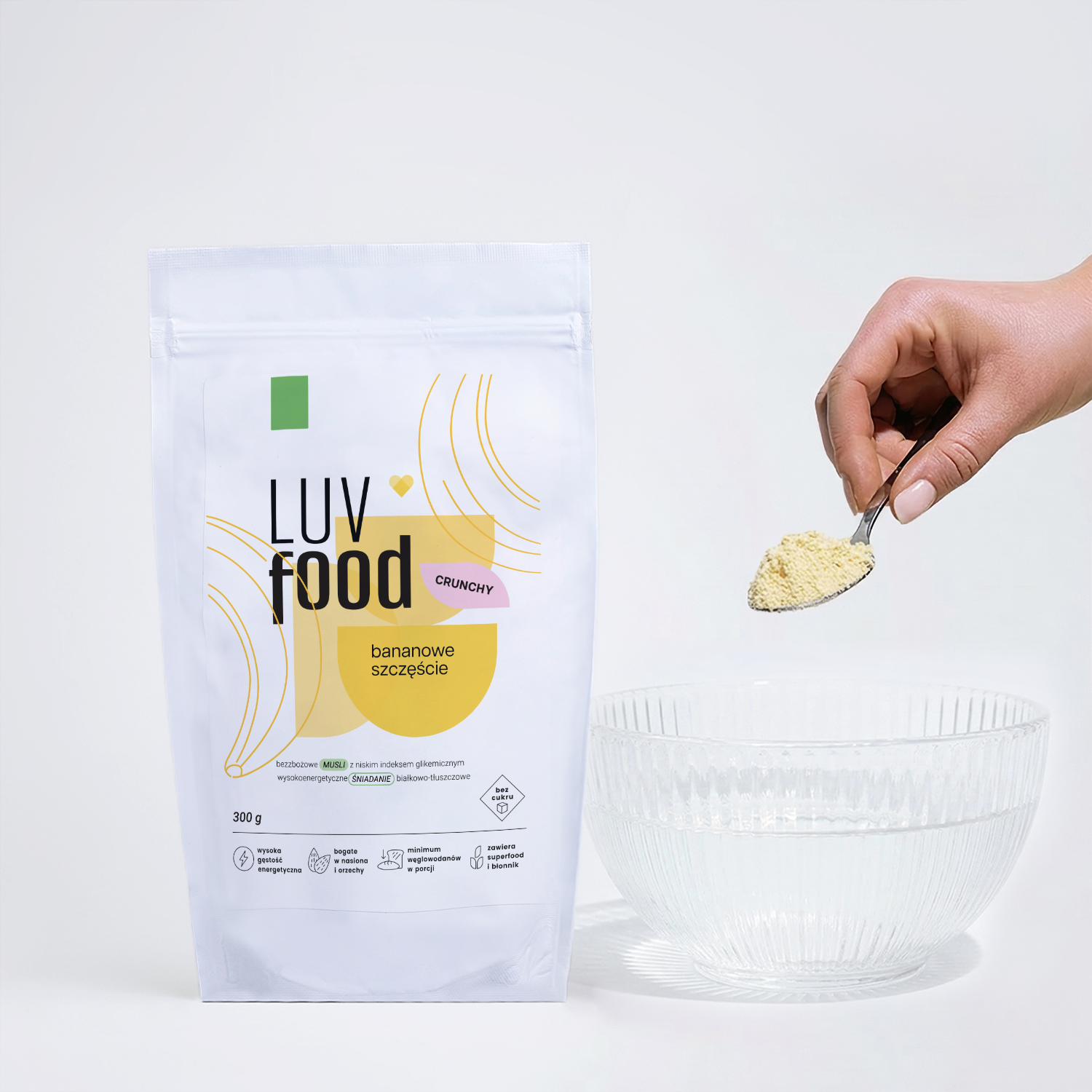 MUSLI bananowe szczęście 300 g