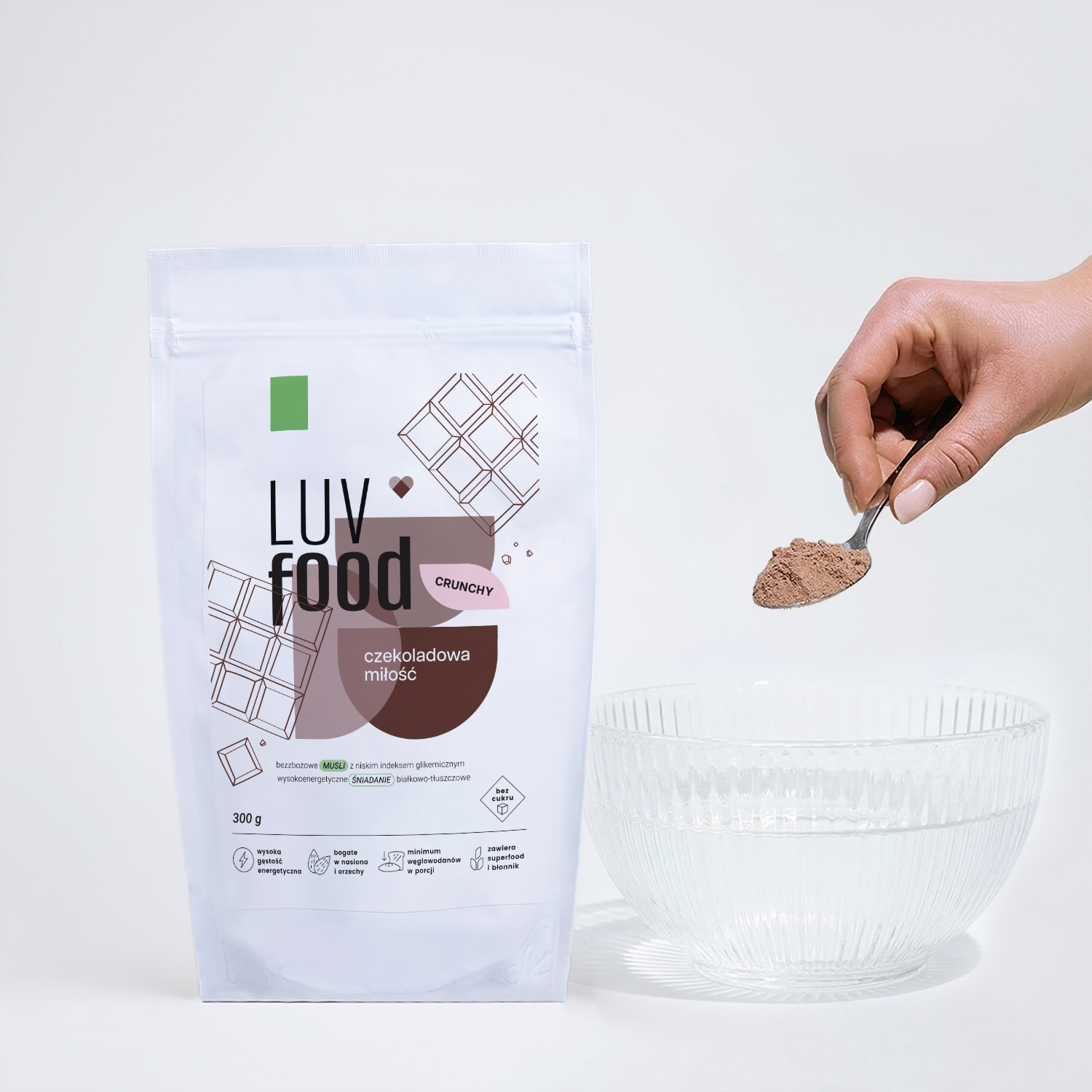 MUSLI czekoladowa miłość 300 g