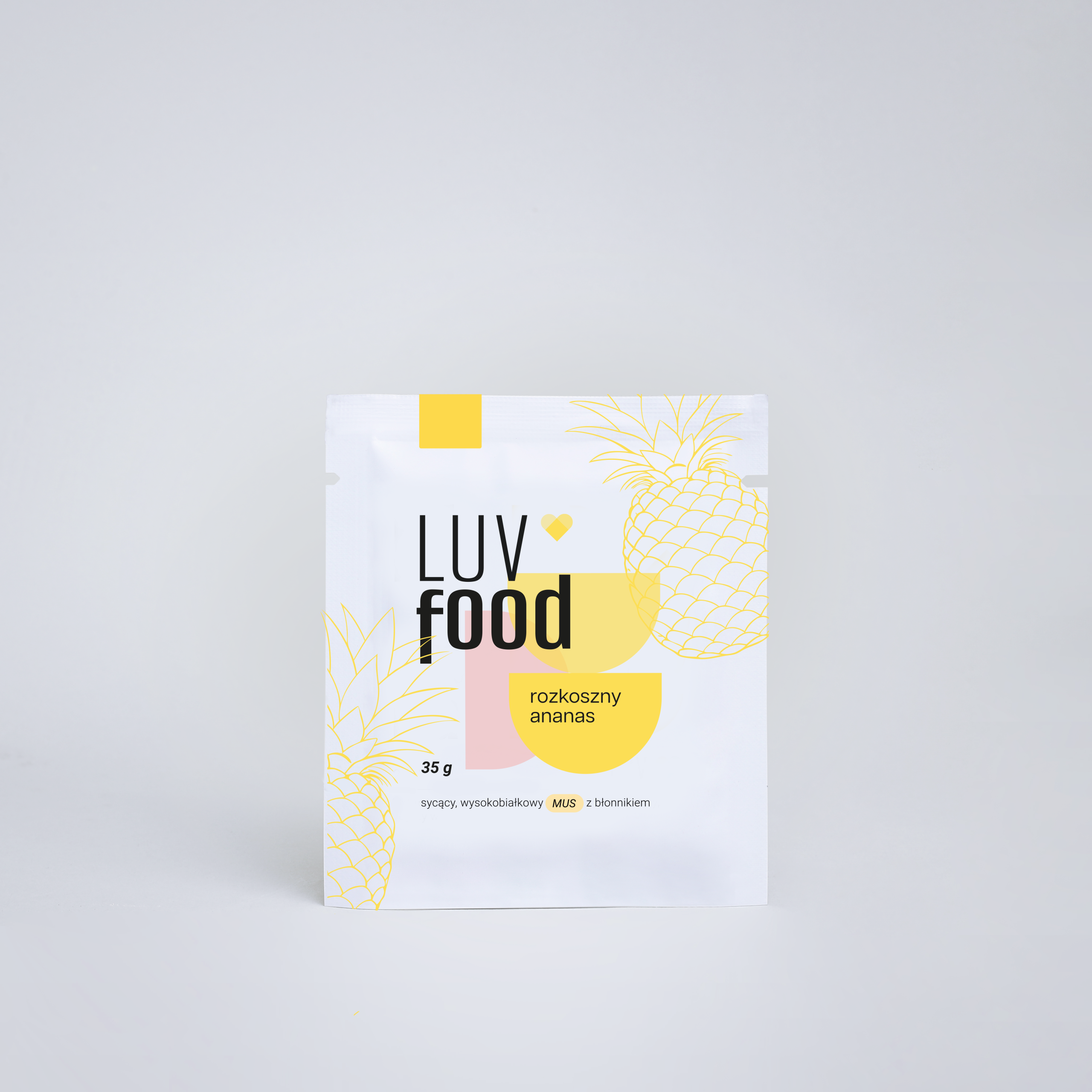 LUV FOOD_MUS _ananas 35 g