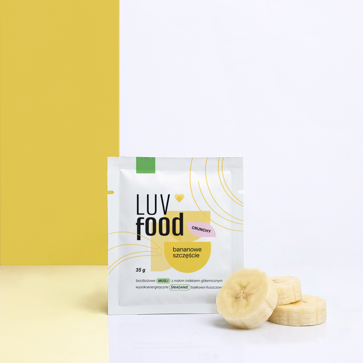 MUSLI bananowe szczęście 35 g